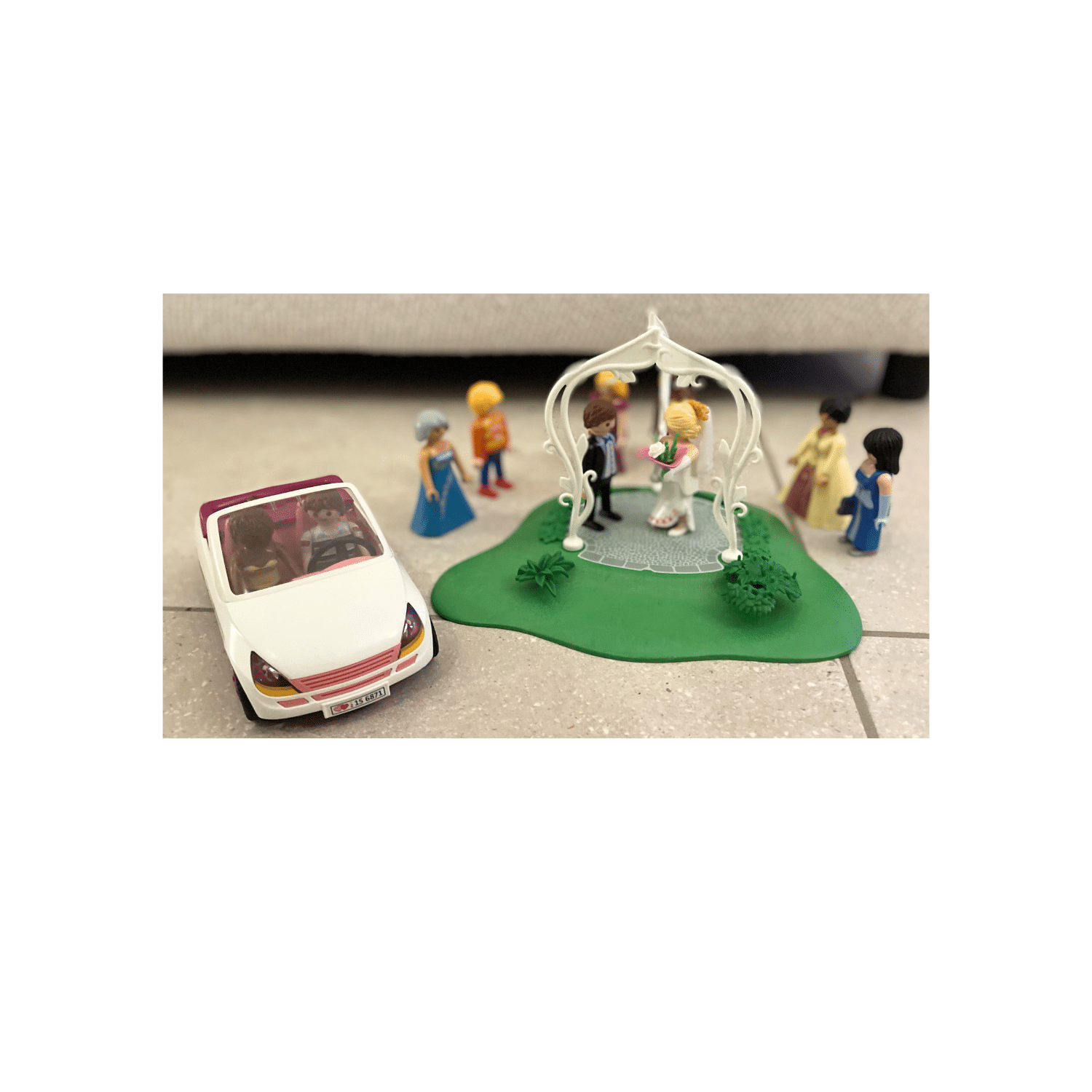 Playmobil 6871 Starter Set Couple de mariés avec Voiture